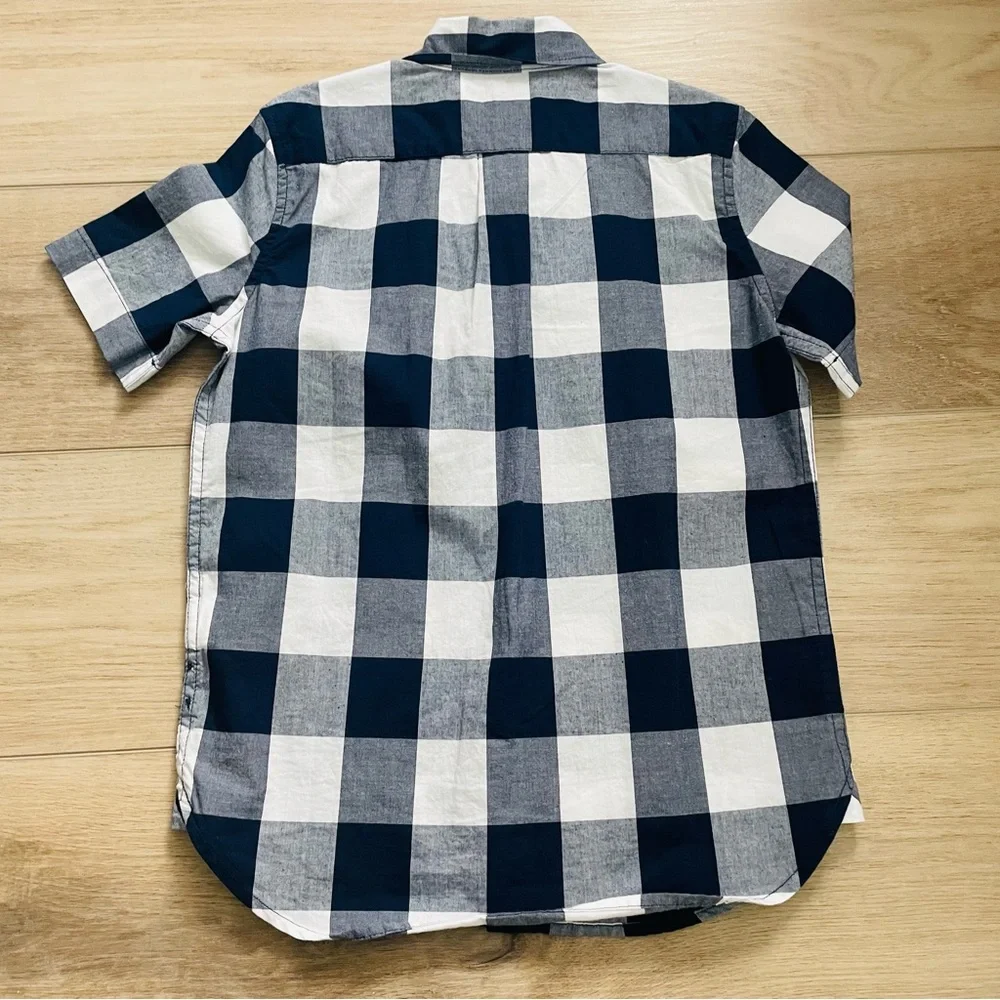 Gap S Button Up Shirt Buffalo Check